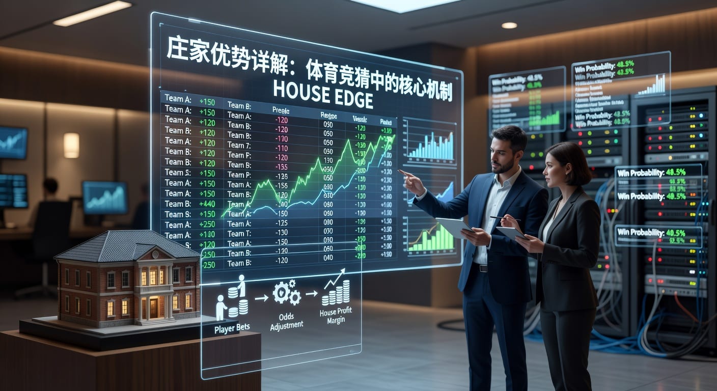 庄家优势 house edge：体育投注长期结果怎么理解
