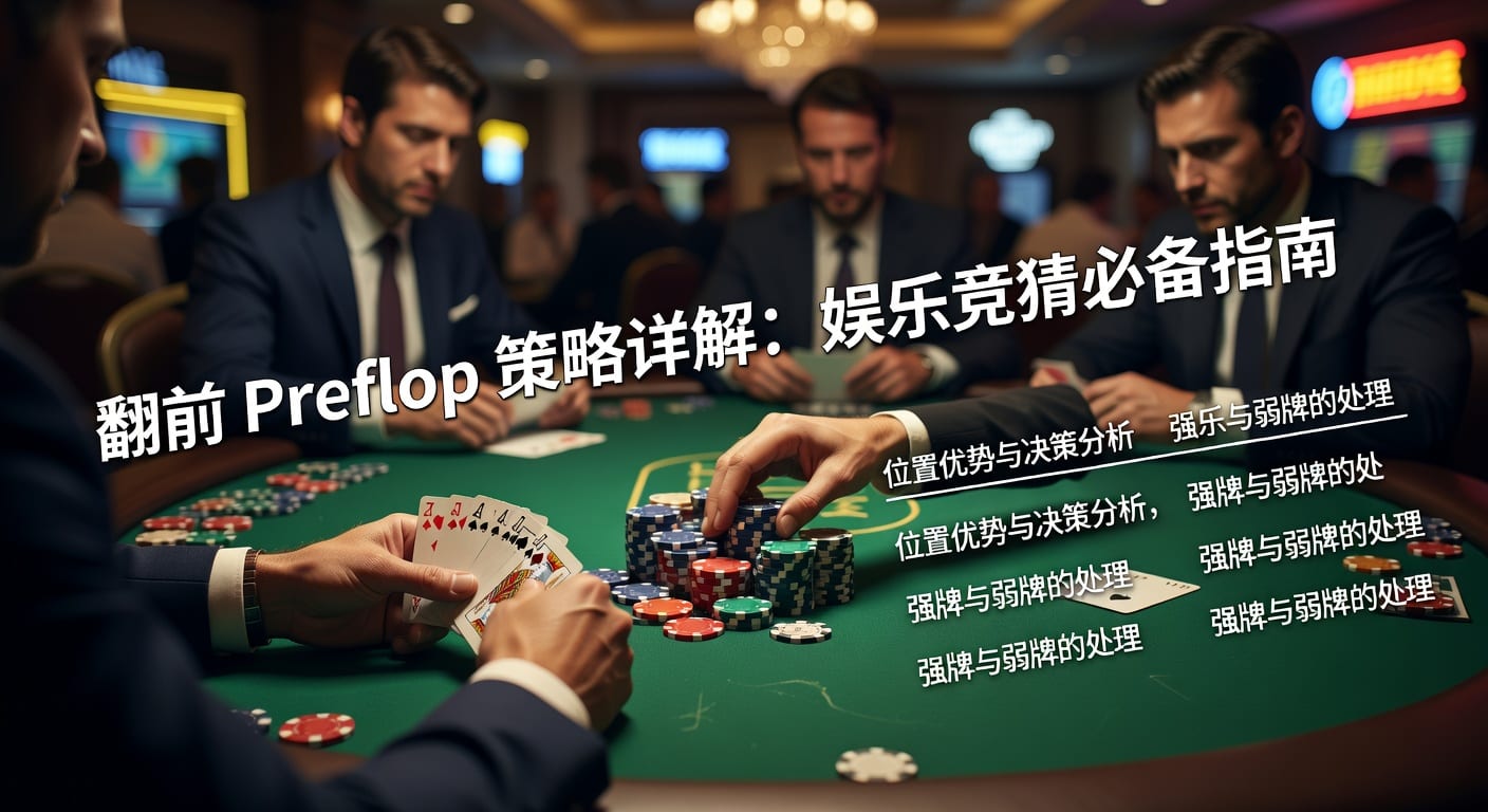 翻前 preflop：起手牌与加注逻辑实战解析