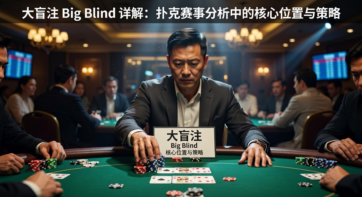 大盲注 big blind：定义、位置与实战用法