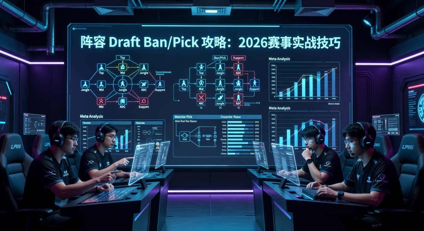 阵容 Draft Ban/Pick 实战解析｜战旗体育官网
