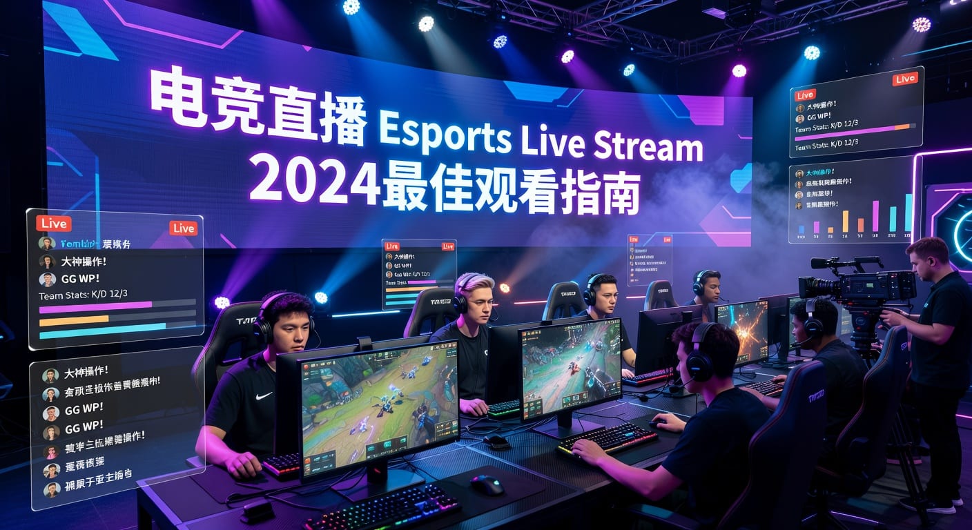 电竞直播 Esports Live Stream：2026年观赛趋势与选择