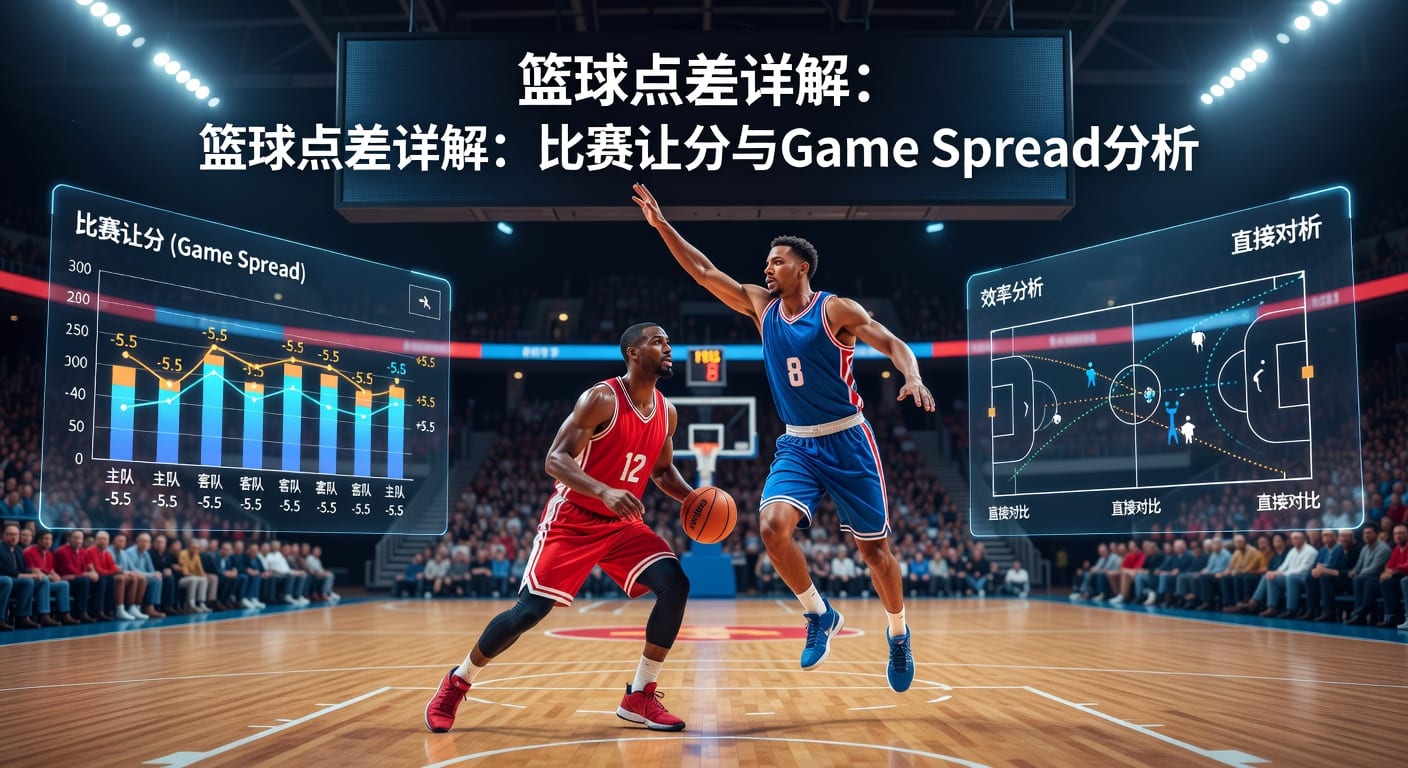 篮球点差比赛让分 game spread 解析与判断