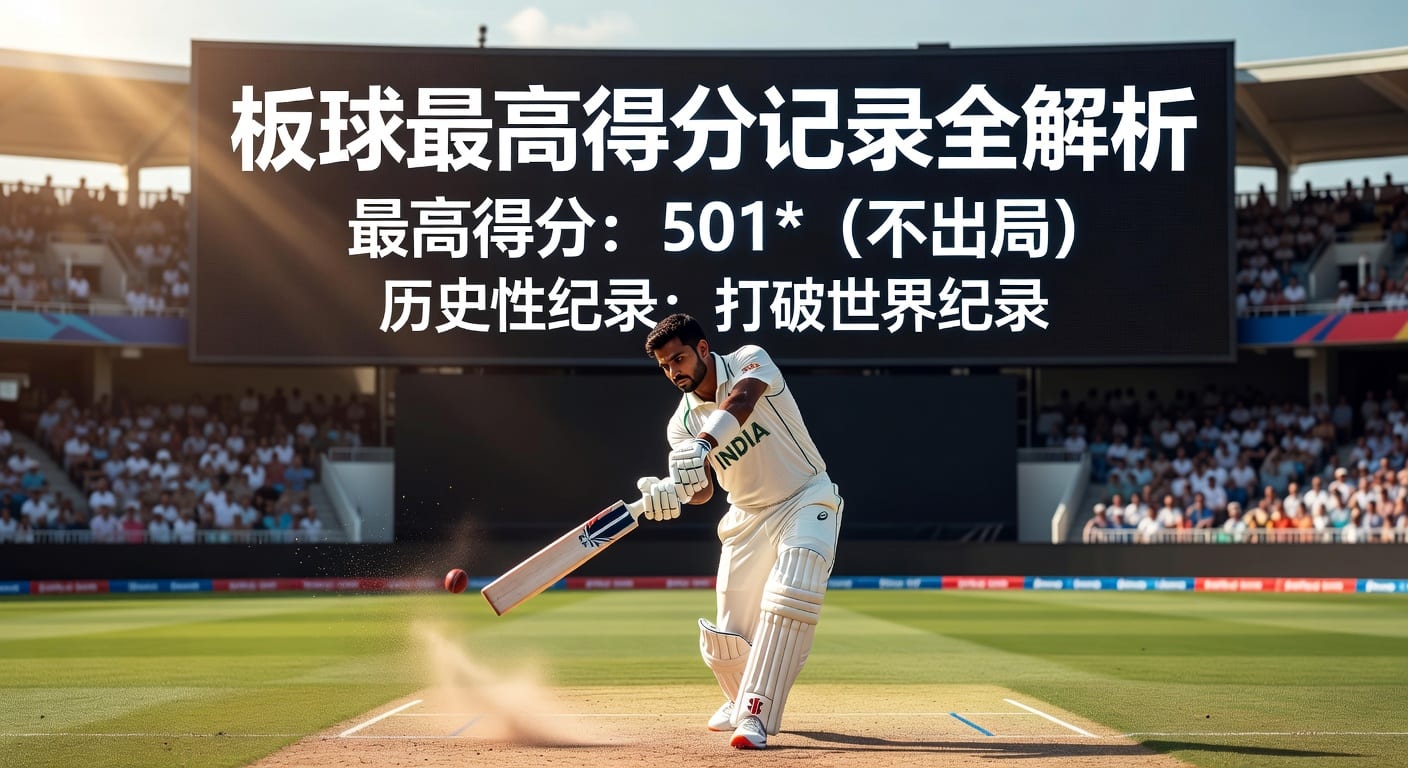 板球最高得分 Highest Score｜单局纪录与赛制解析