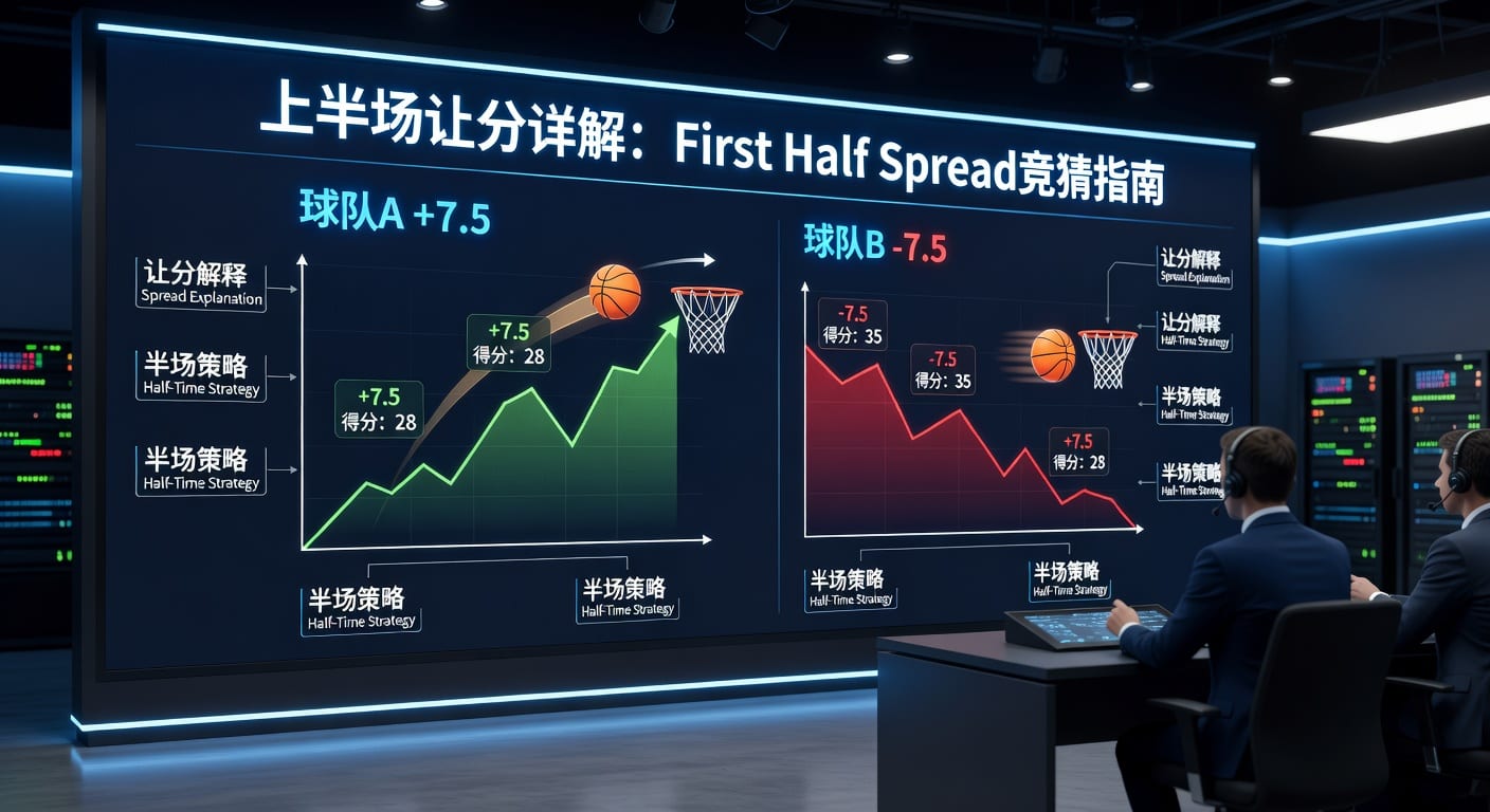 上半场让分 first half spread 实战解读与投注技巧要点